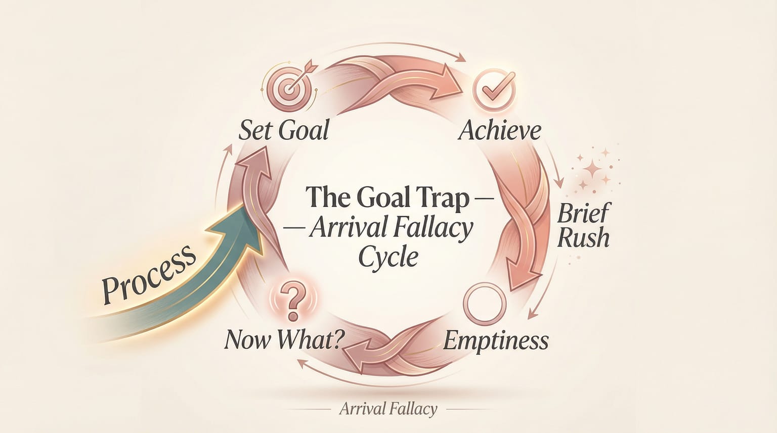 The goal trap: achieve, feel empty, repeat