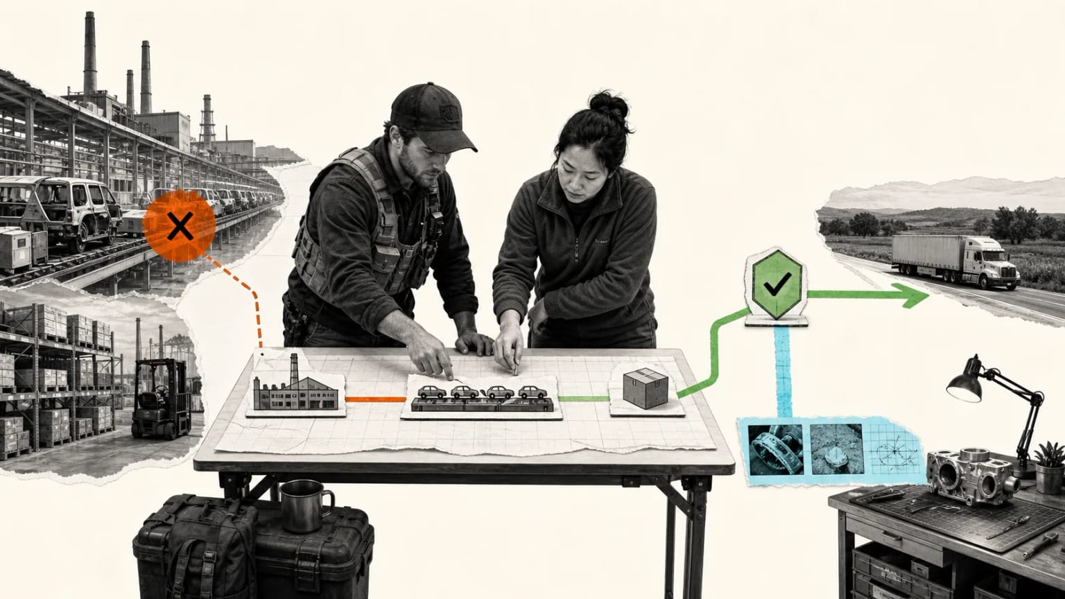 An FDE turning a real operating decision into a governed workflow, then returning field learning to the product